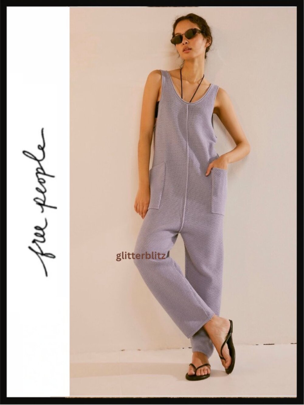 Free People Hailee Sweater Jumper Onesie in Aleutian - Factory Sealed - Small